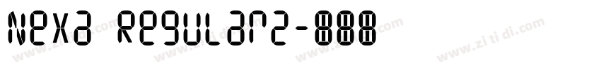 Nexa Regular2字体转换